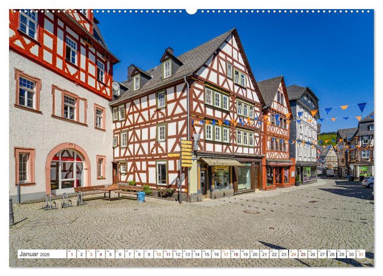 Produktbild: Dillenburg Impressionen (hochwertiger Premium Wandkalender 2026 DIN A2 quer), Kunstdruck in Hochglanz