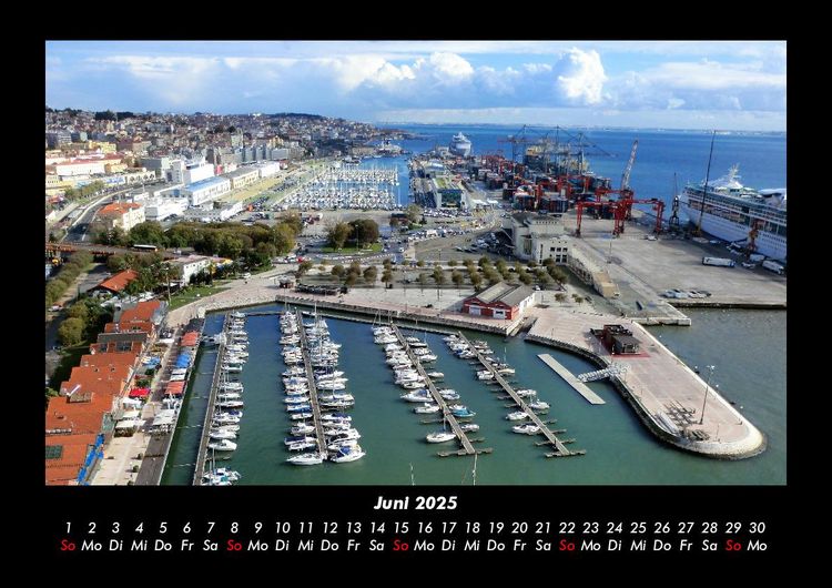 Produktbild: Boote 2025 Fotokalender DIN A3