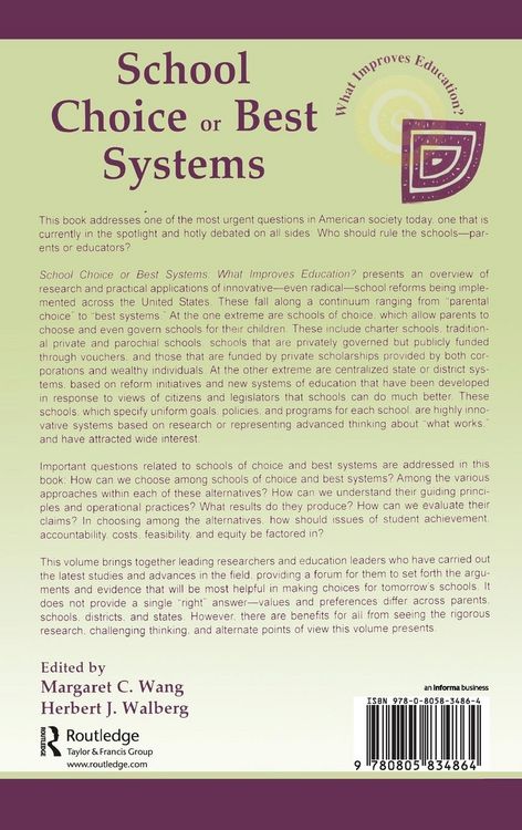 Produktbild: School Choice Or Best Systems