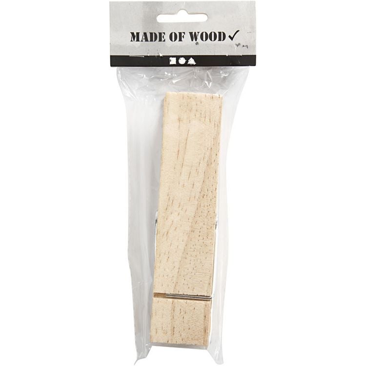 Produktbild: Creativ Company Holzklammer, L 15 cm, B 3,5 cm, 1 Stk