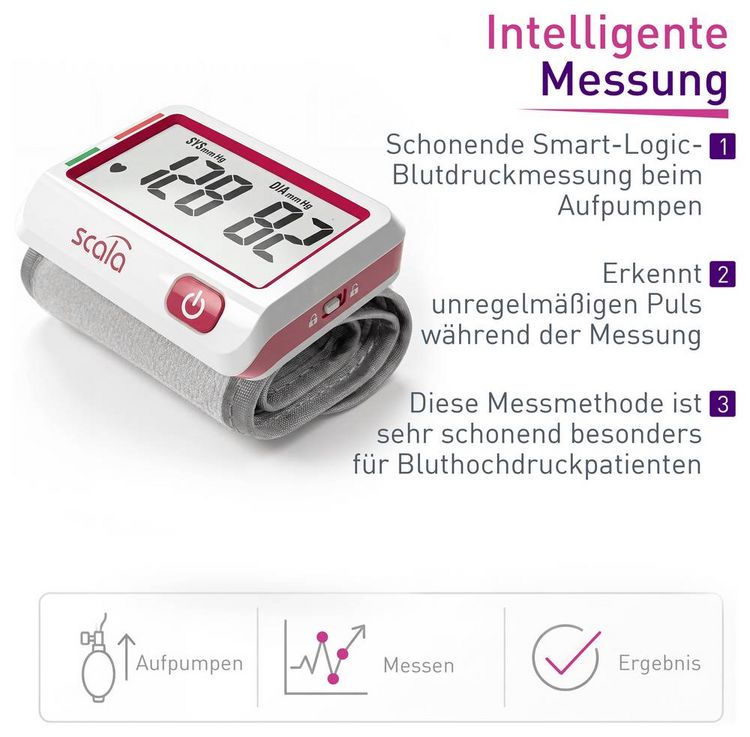 Produktbild: Scala SC 6027 Handgelenk Blutdruckmessger&auml;t 60280