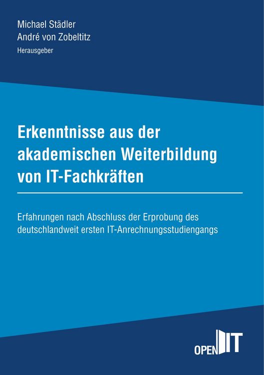 Produktbild: Erkenntnisse aus der akademischen Weiterbildung von IT-Fachkr&auml;ften