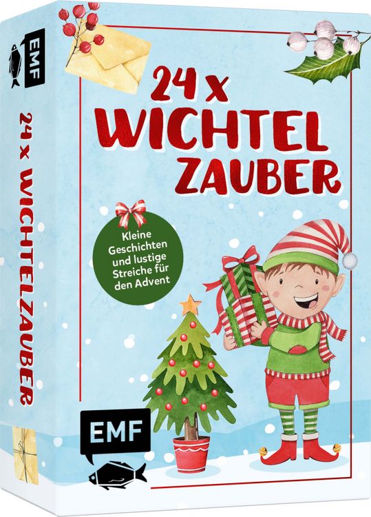 Produktbild: Adventskalender-Kartenset: 24 x Wichtelzauber