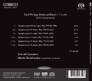 Produktbild: Bach: Berliner Sinfonien