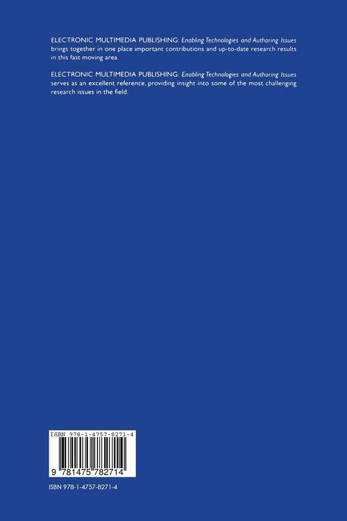 Produktbild: Electronic Multimedia Publishing