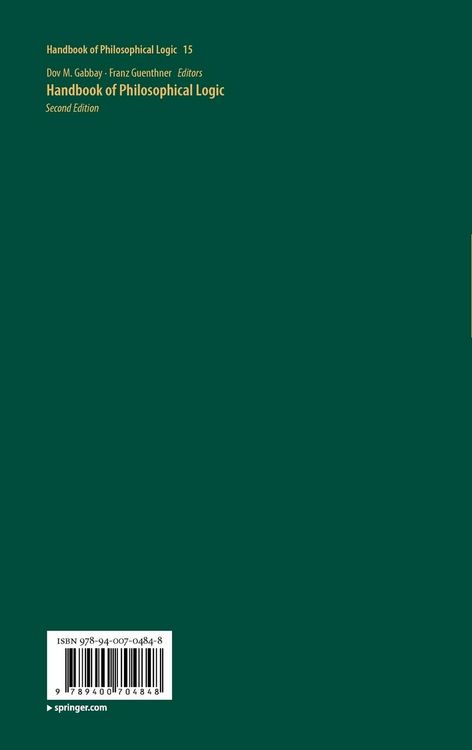Produktbild: Handbook of Philosophical Logic