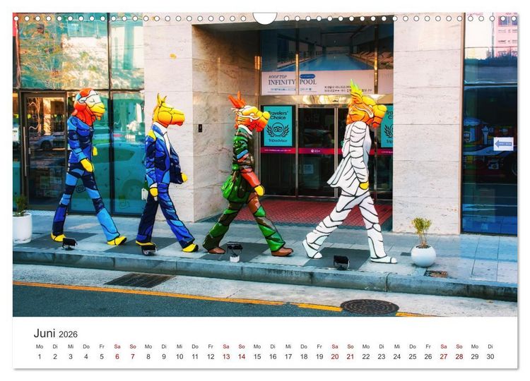 Produktbild: Busan - Hafenstadt in S&uuml;dkorea (Wandkalender 2026 DIN A3 quer), CALVENDO Monatskalender