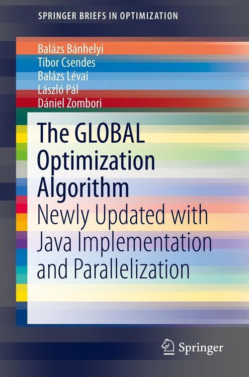 Produktbild: The GLOBAL Optimization Algorithm