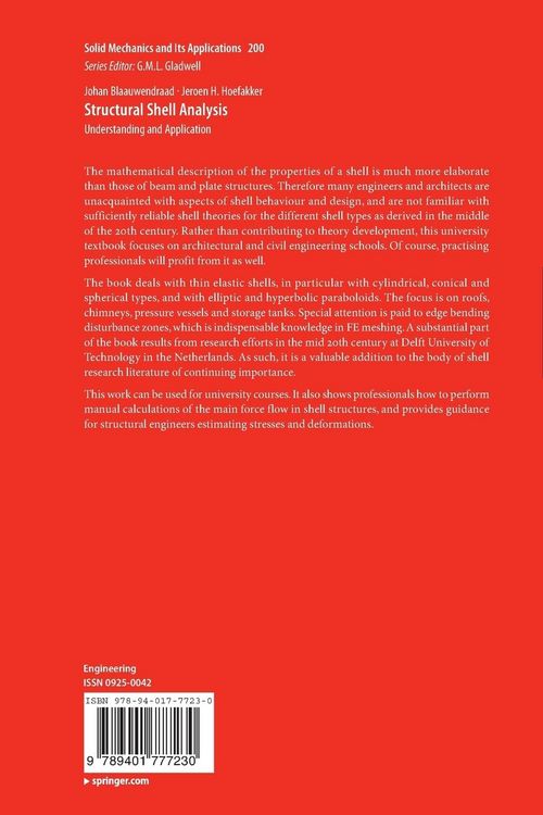 Produktbild: Structural Shell Analysis