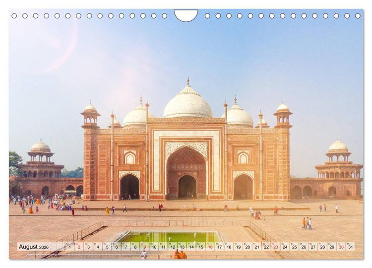 Produktbild: Indien - Imposant und Eindrucksvoll (Wandkalender 2026 DIN A4 quer), CALVENDO Monatskalender