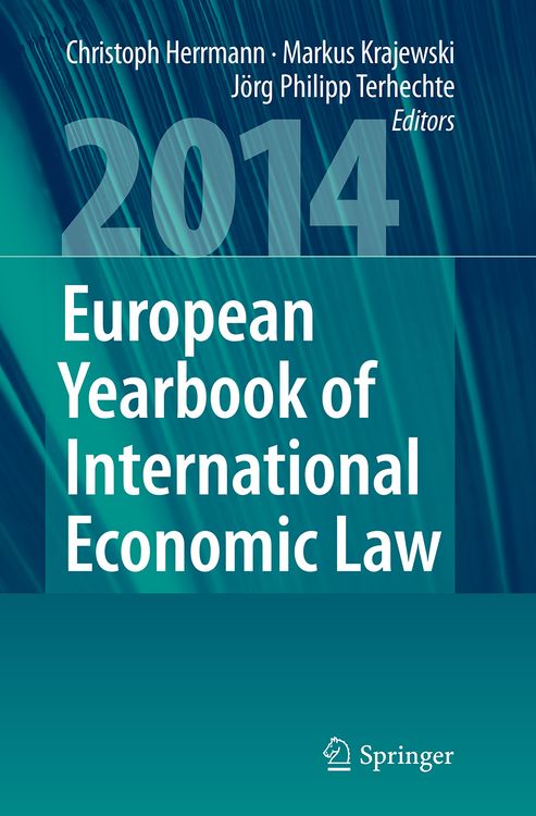 Produktbild: European Yearbook of International Economic Law 2014