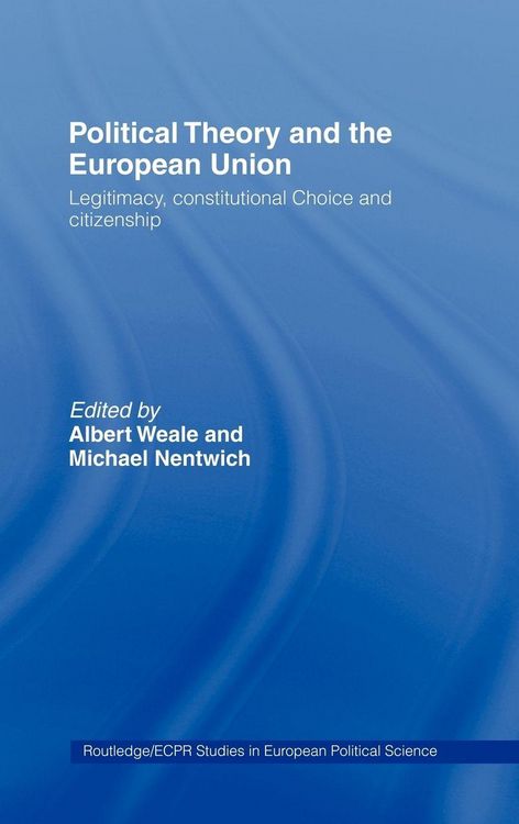 Produktbild: Political Theory and the European Union