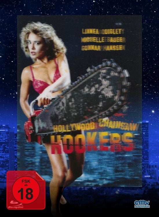 Produktbild: Hollywood Chainsaw Hookers - Mediabook - Cover A - Lenticular Cover - Limited Edition (+ DVD)