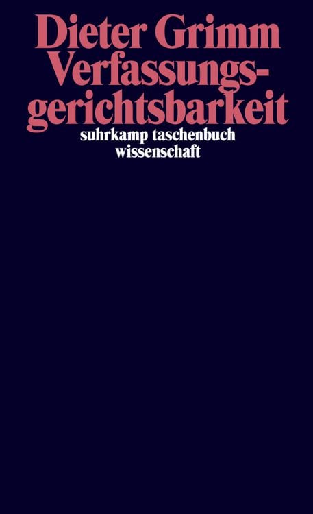 Produktbild: Verfassungsgerichtsbarkeit