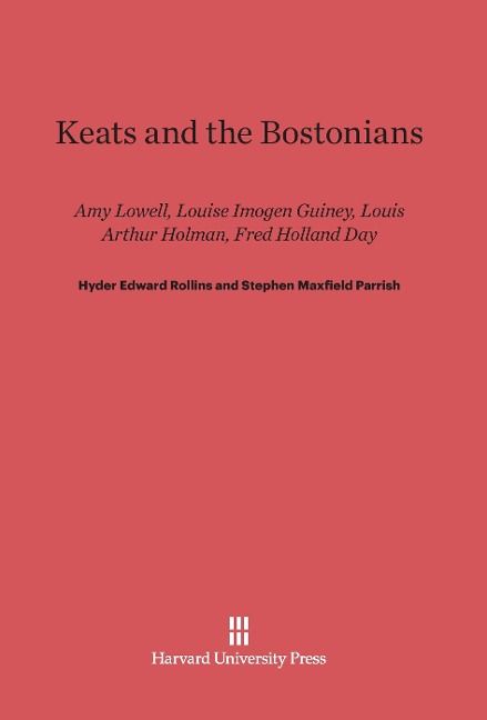 Produktbild: Keats and the Bostonians