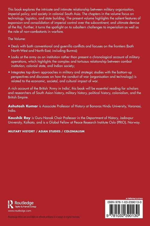 Produktbild: Warfare and Society in British India, 1757-1947
