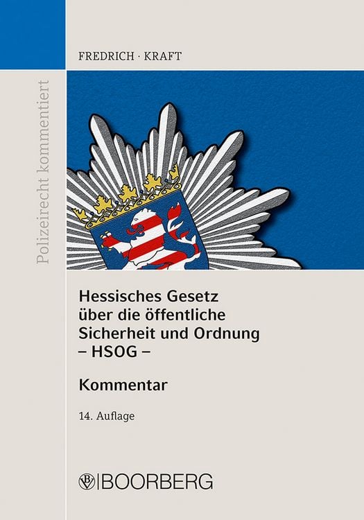 Produktbild: Hessisches Gesetz &uuml;ber die &ouml;ffentliche Sicherheit und Ordnung (HSOG)