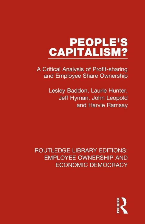 Produktbild: People's Capitalism?