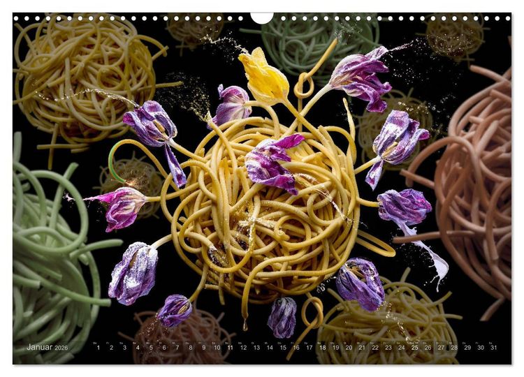 Produktbild: Flora miracula - Die wundersame Welt des Fotografen Olaf Bruhn (Wandkalender 2026 DIN A3 quer), CALVENDO Monatskalender