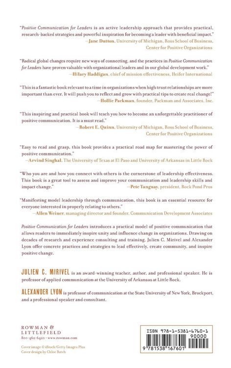 Produktbild: Positive Communication for Leaders