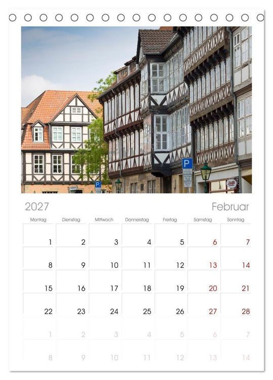 Produktbild: Tischplaner 2027 - Hannover - Momente einer Reise (A5 Tischkalender zum Aufstellen) CALVENDO