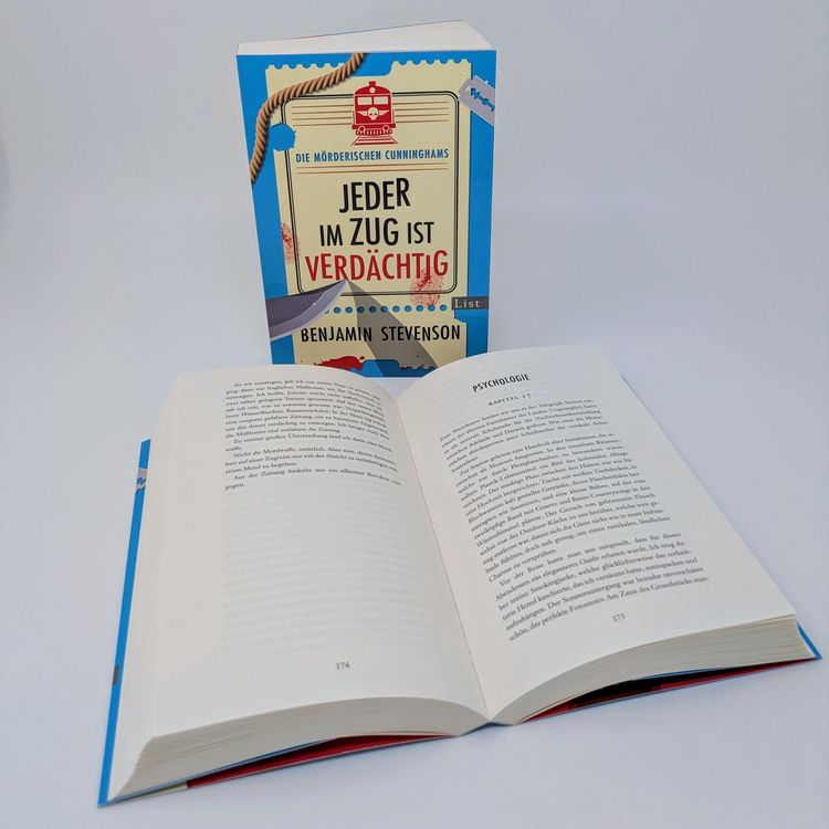 Produktbild: Die m&ouml;rderischen Cunninghams. Jeder im Zug ist verd&auml;chtig