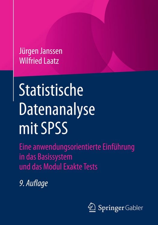 Produktbild: Statistische Datenanalyse mit SPSS