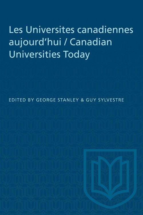 Produktbild: Les Universites canadiennes aujourd'hui / Canadian Universities Today