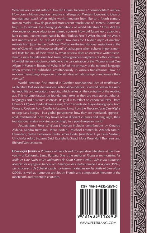 Produktbild: Foundational Texts of World Literature