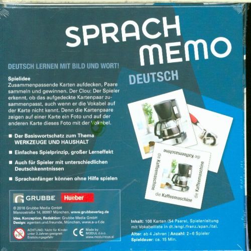 Produktbild: SPRACHMEMO Werkzeuge und Haushalt