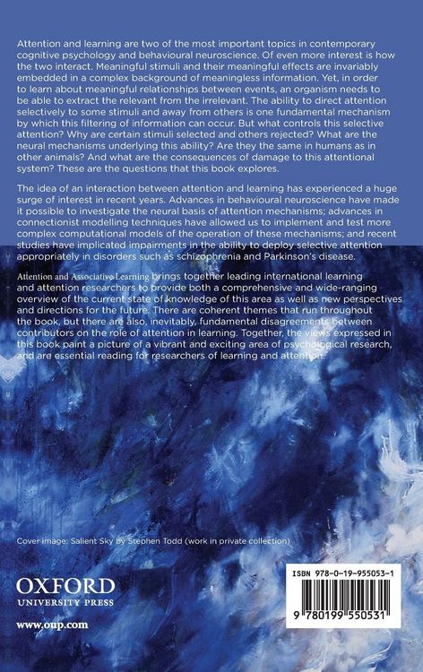 Produktbild: Attention & Associative Learning C