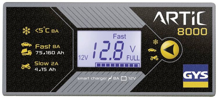 Produktbild: GYS Artic 8000 029590 Automatikladeger&auml;t 12V 8A