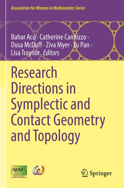 Produktbild: Research Directions in Symplectic and Contact Geometry and Topology