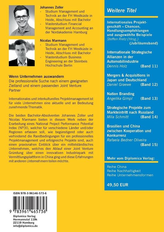 Produktbild: Wenn Unternehmen auswandern - Die professionelle Suche nach einem geeigneten Zielland und einem passenden Joint Venture Partner