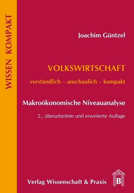 Produktbild: Volkswirtschaft &ndash; Makro&ouml;konomische Niveauanalyse.