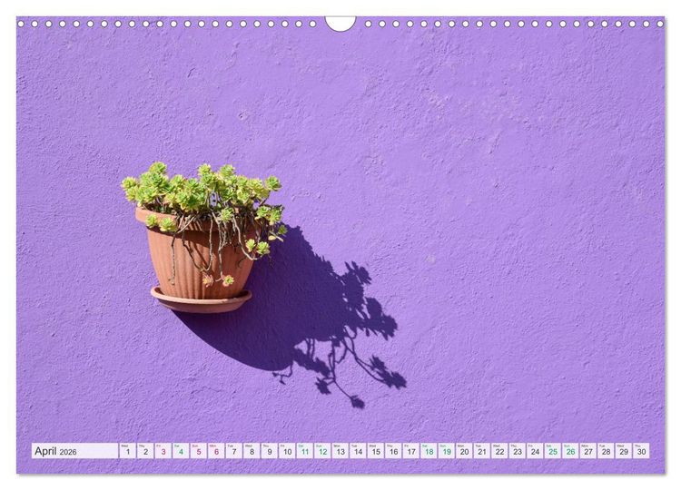 Produktbild: Burano and Minimalism (Wall Calendar 2026 DIN A3 landscape), CALVENDO 12 Month Wall Calendar