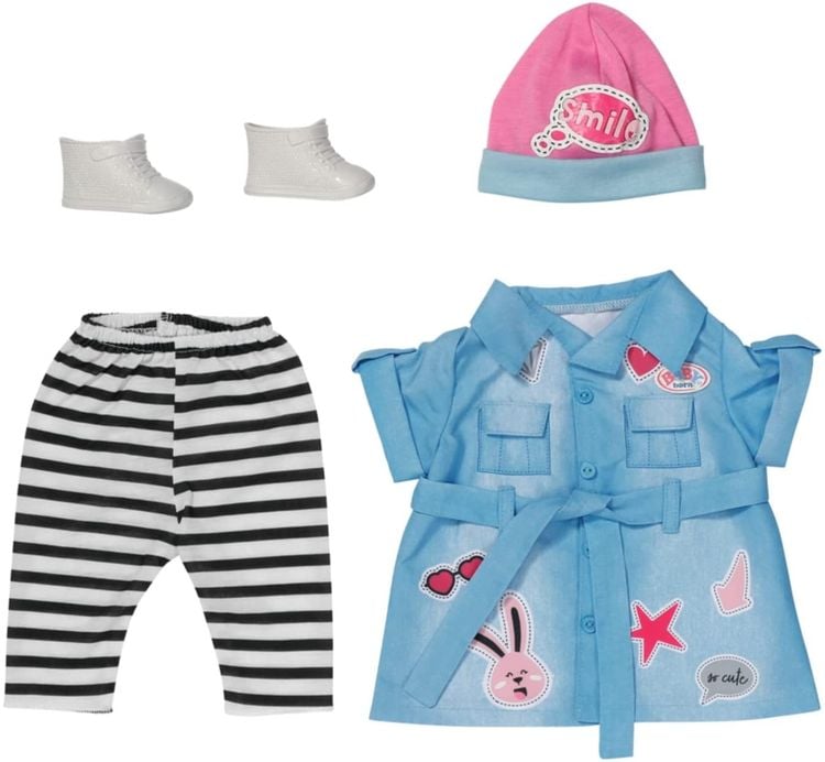 Bild vom Artikel @BABY born Deluxe Jeans Kleid 43cm vom Autor 