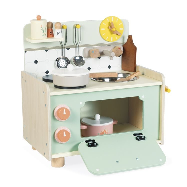 Produktbild: Spielk&uuml;che 'Liebe Omama' &ndash; Kompakte Kitchenette mit Zubeh&ouml;r