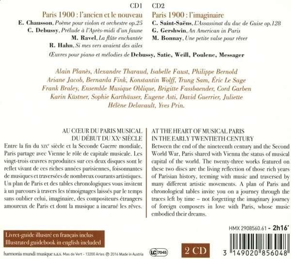 Produktbild: Resonances/Paris 1900