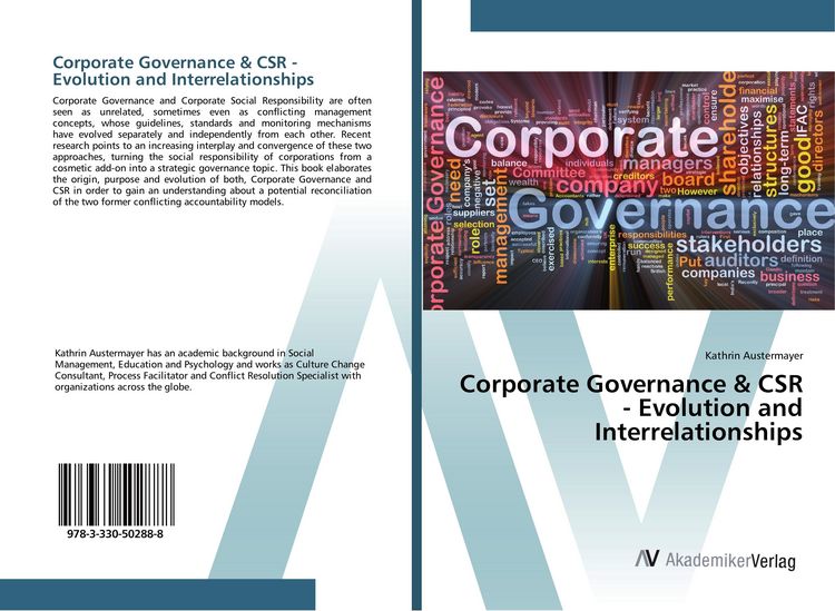 Produktbild: Corporate Governance & CSR - Evolution and Interrelationships