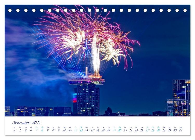 Produktbild: SAIL Amsterdam (Tischkalender 2026 DIN A5 quer), CALVENDO Monatskalender