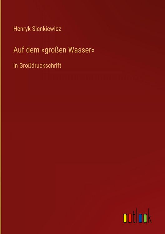 Produktbild: Auf dem 'gro&szlig;en Wasser'