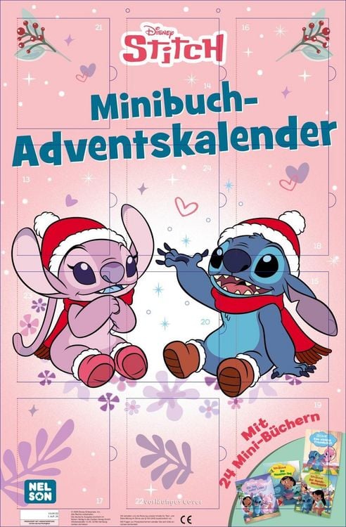 Produktbild: Stitch Minibuch-Adventskalender