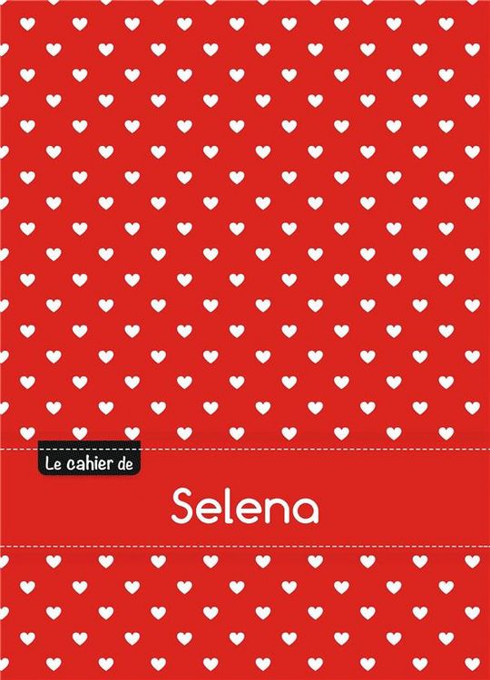 Produktbild: Cahier selena blanc,96p,a5