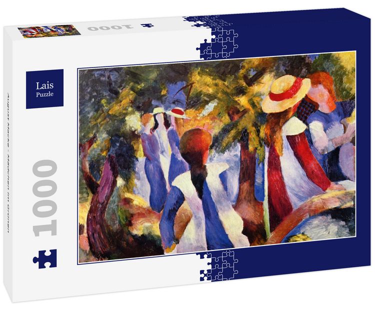 Produktbild: Lais Puzzle August Macke - M&auml;dchen im Gr&uuml;nen 1000 Teile