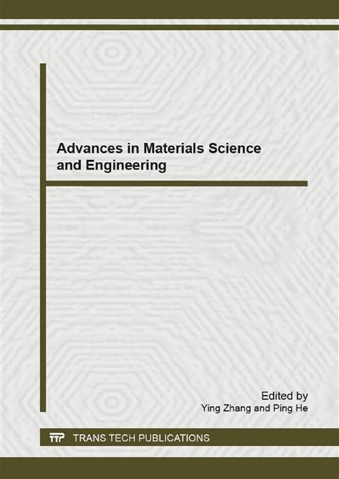 Produktbild: Advances in Materials Science and Engineering