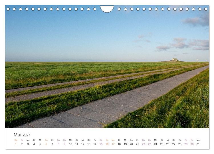 Produktbild: Hamburger Hallig - Der Weg ist das Ziel (Wandkalender 2027 DIN A4 quer), CALVENDO Monatskalender