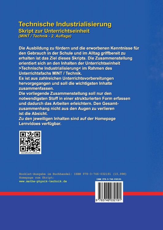 Produktbild: Technische Industrialisierung