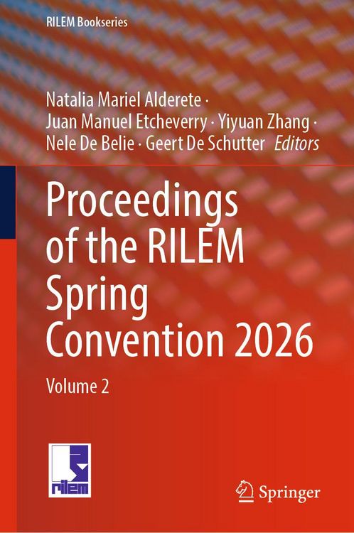 Produktbild: Proceedings of the RILEM Spring Convention 2026