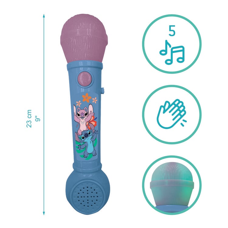 Produktbild: Disney Stitch Mikrofon mit Melodien